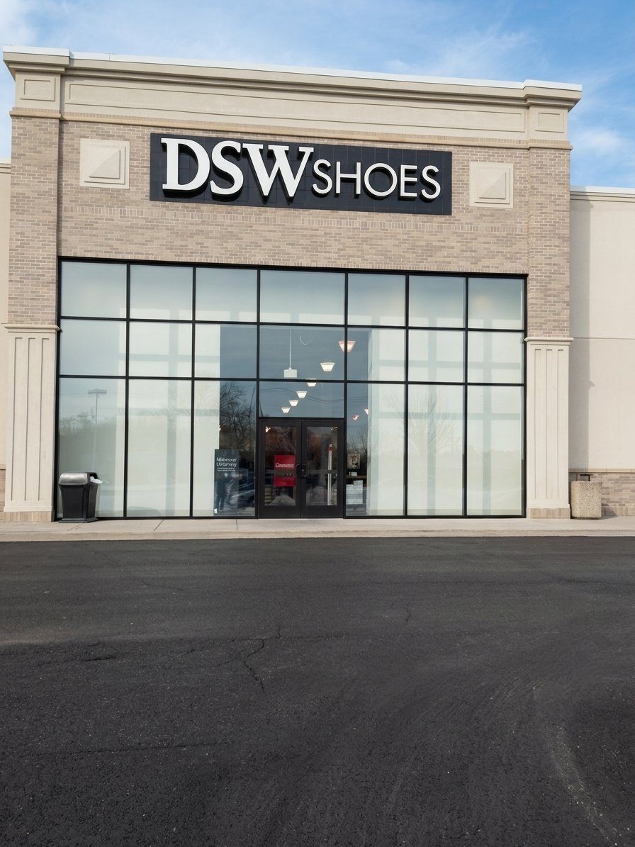 DSW warehouse interior, Langhorne, PA